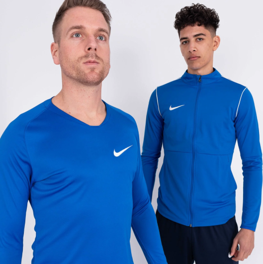 Nike technology blue crew neck long sleeve top Nike Park First Layer Senior Top