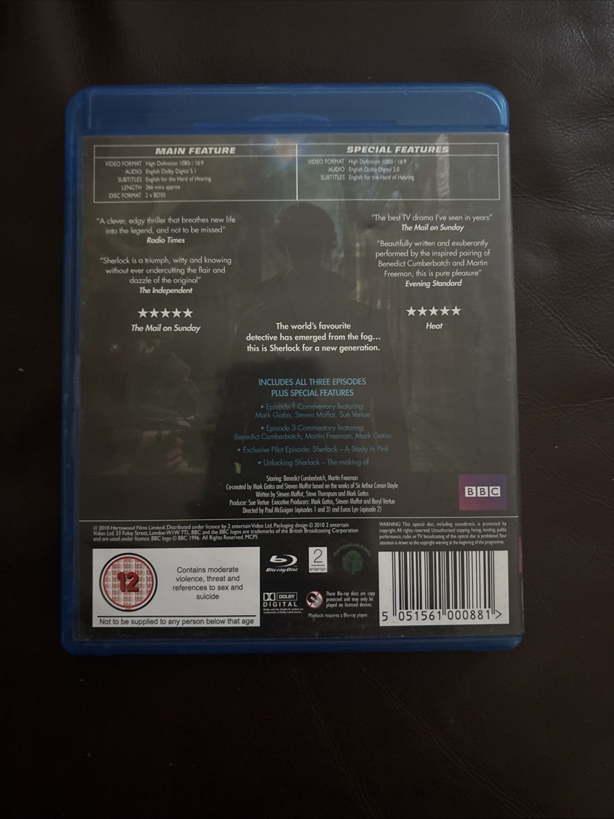 Sherlock A New Sleuth For The 21st Century Blu Ray