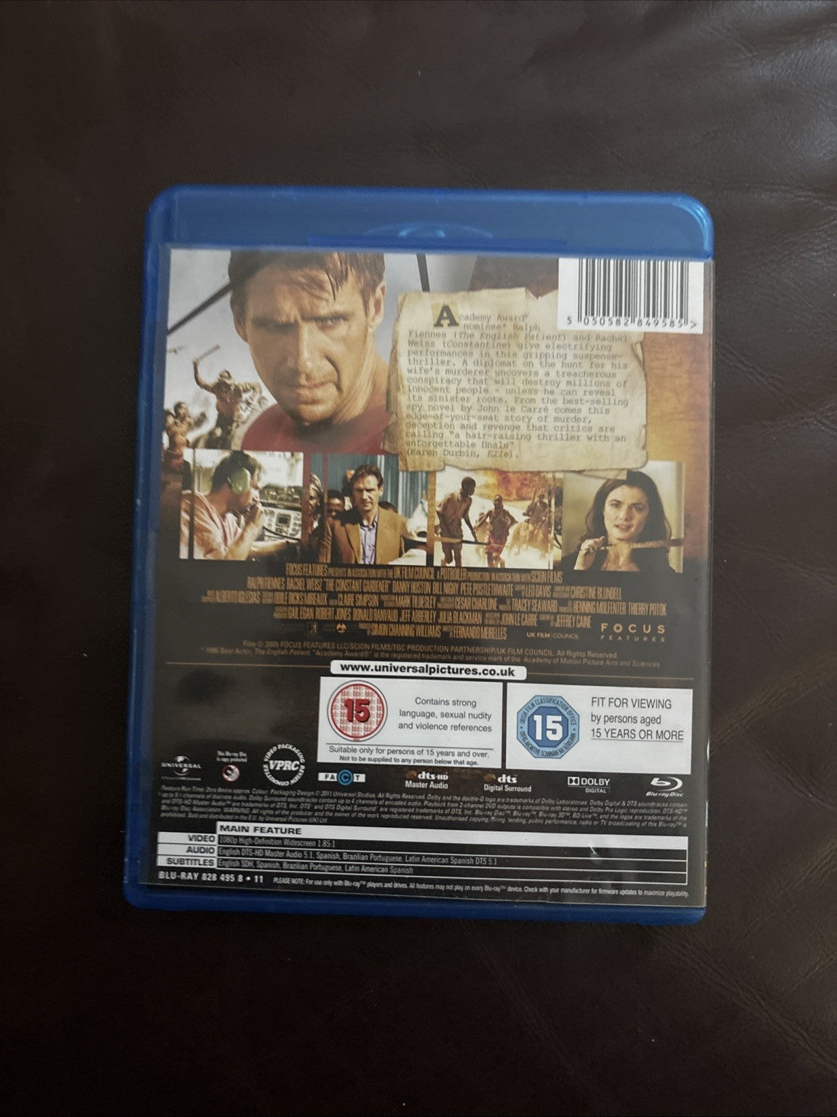 The Constant Gardener 2011 Blu Ray