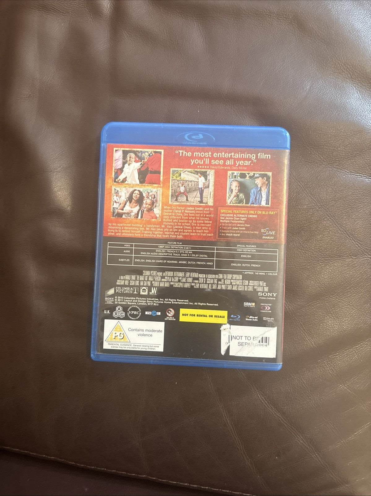 The Karate Kid Blu-ray