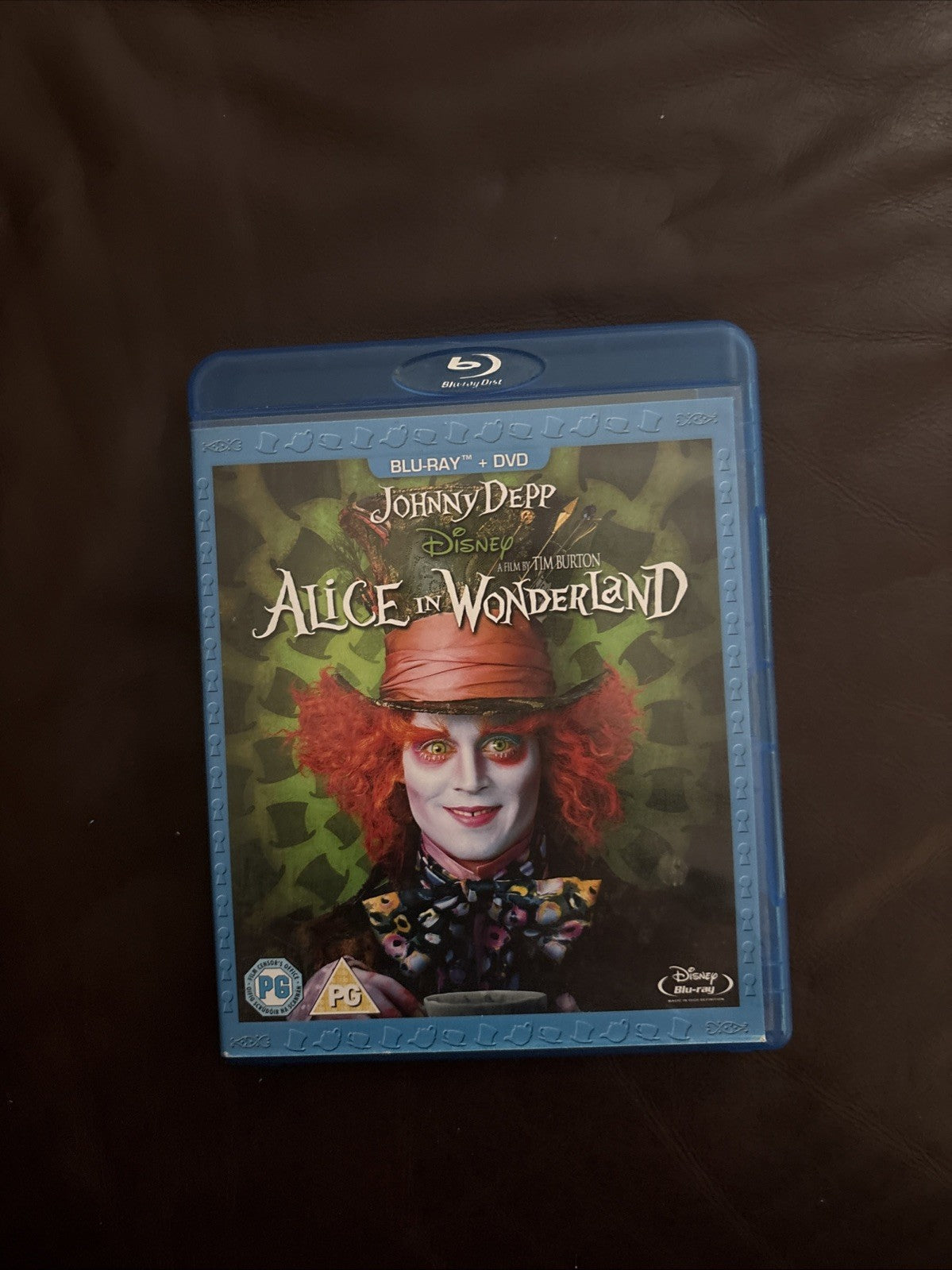 Alice in Wonderland Johnny Depp Blu-ray New and Sealed