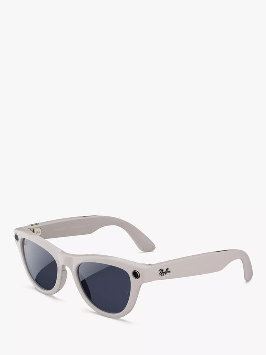Meta Ray-Ban Meta Skyler Transitions Lens Glasses, Chalky Gray