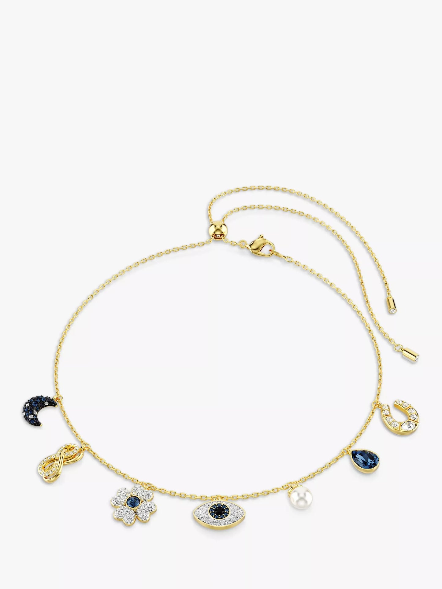 Swarovski Symbolica Charm Choker Necklace, Gold