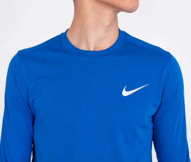 Nike technology blue crew neck long sleeve top Nike Park First Layer Senior Top