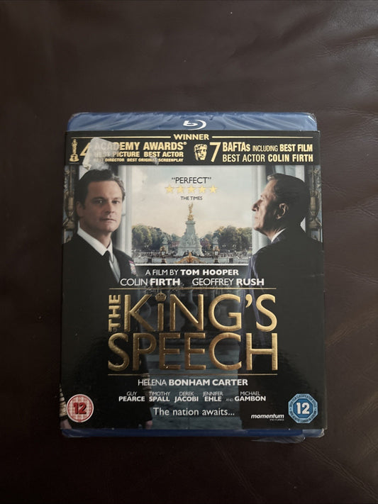 The Kings Speech 2011 Blu-ray with Slipcover New and Sealed