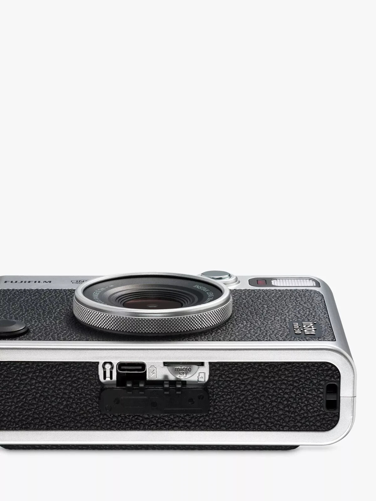 Fujifilm Instax Mini Evo Instant Camera with Built-In Flash, Black