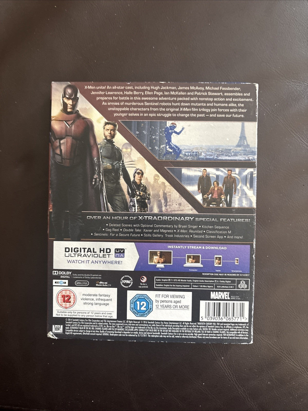 X-Men: Days of Future Past Blu-ray 2024