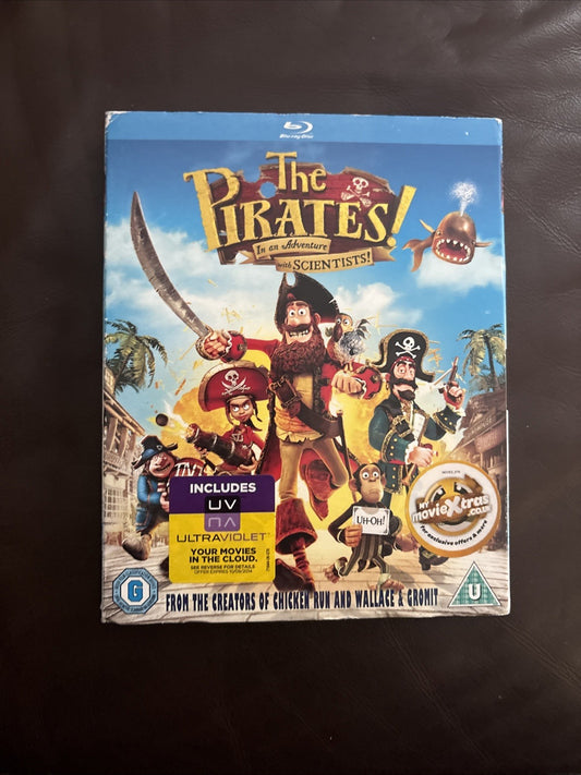 The Pirates in an Adventure with Scientists Blu-ray with Slip Cover