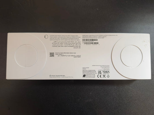 MWWF3QA/A Apple Watch Series 10 42mm Jet Black Al Black SB M/L GPS