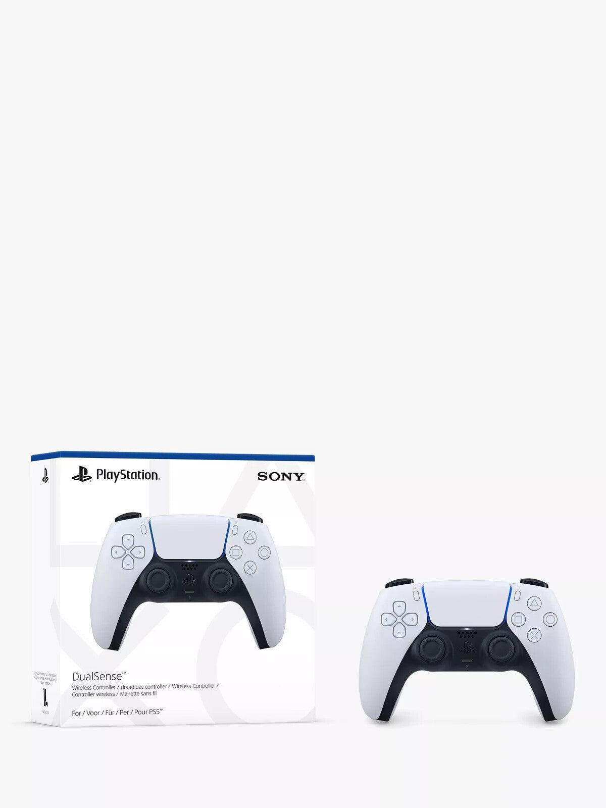Sony PlayStation 5 DualSense Wireless Controller, White