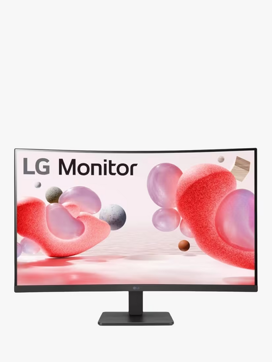 LG 32MR50C-B Full HD Curved Monitor, 31.5", Black