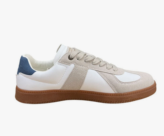 Beverly Hills Polo Club OXFORD  Anatomical Sneakers White / Beige  (BHM515200-0352)