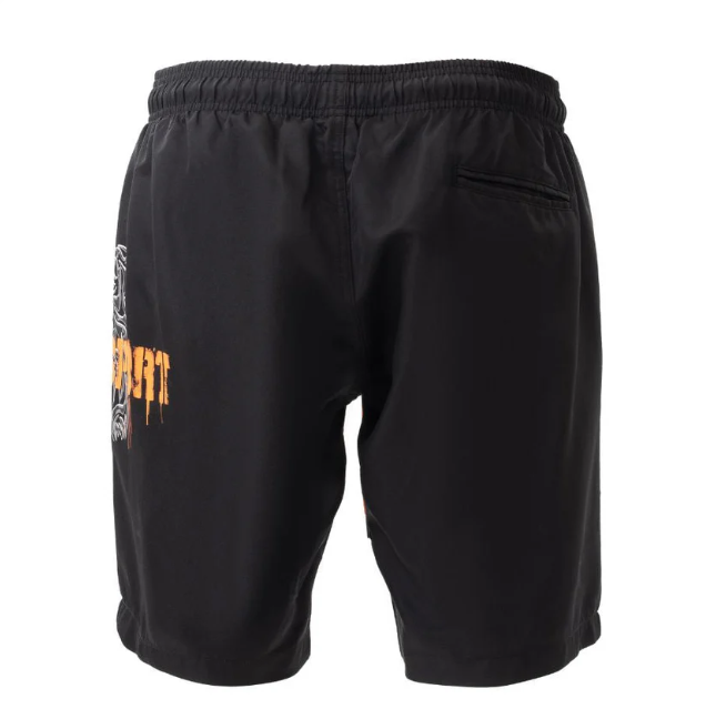 Plein Sport Costume Man Black/Orange Tgm PLS1
