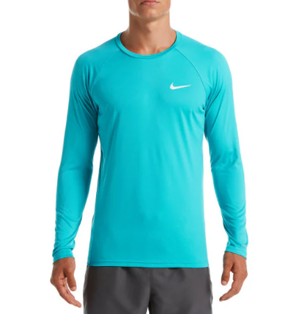 Nike Men's Standard Long Sleeve Hydrogua swim suit git summer