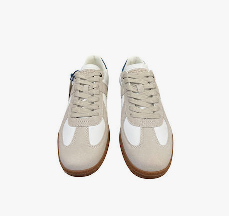 Beverly Hills Polo Club OXFORD  Anatomical Sneakers White / Beige  (BHM515200-0352)