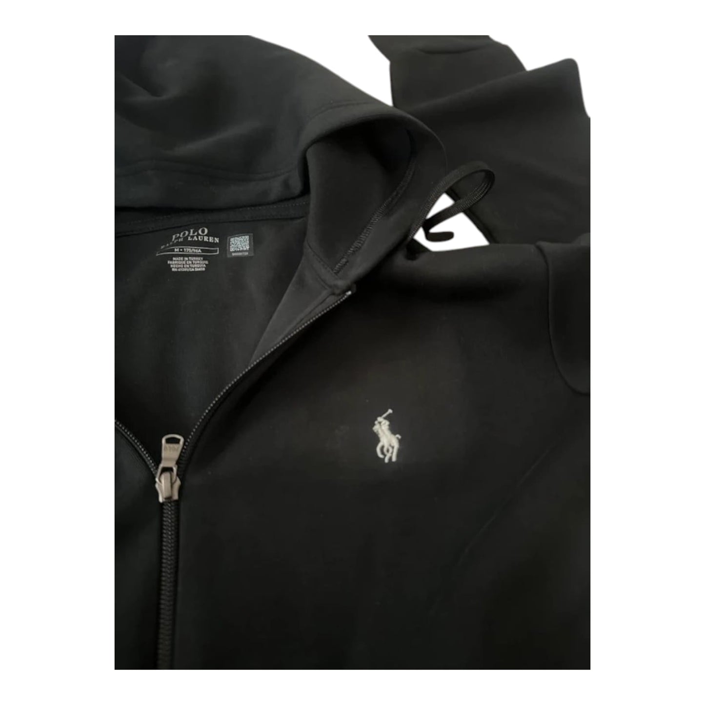 Black Polo Ralph Lauren full zipup hoodie