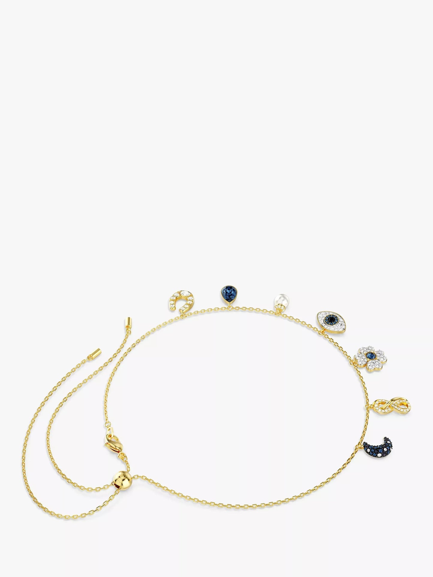 Swarovski Symbolica Charm Choker Necklace, Gold