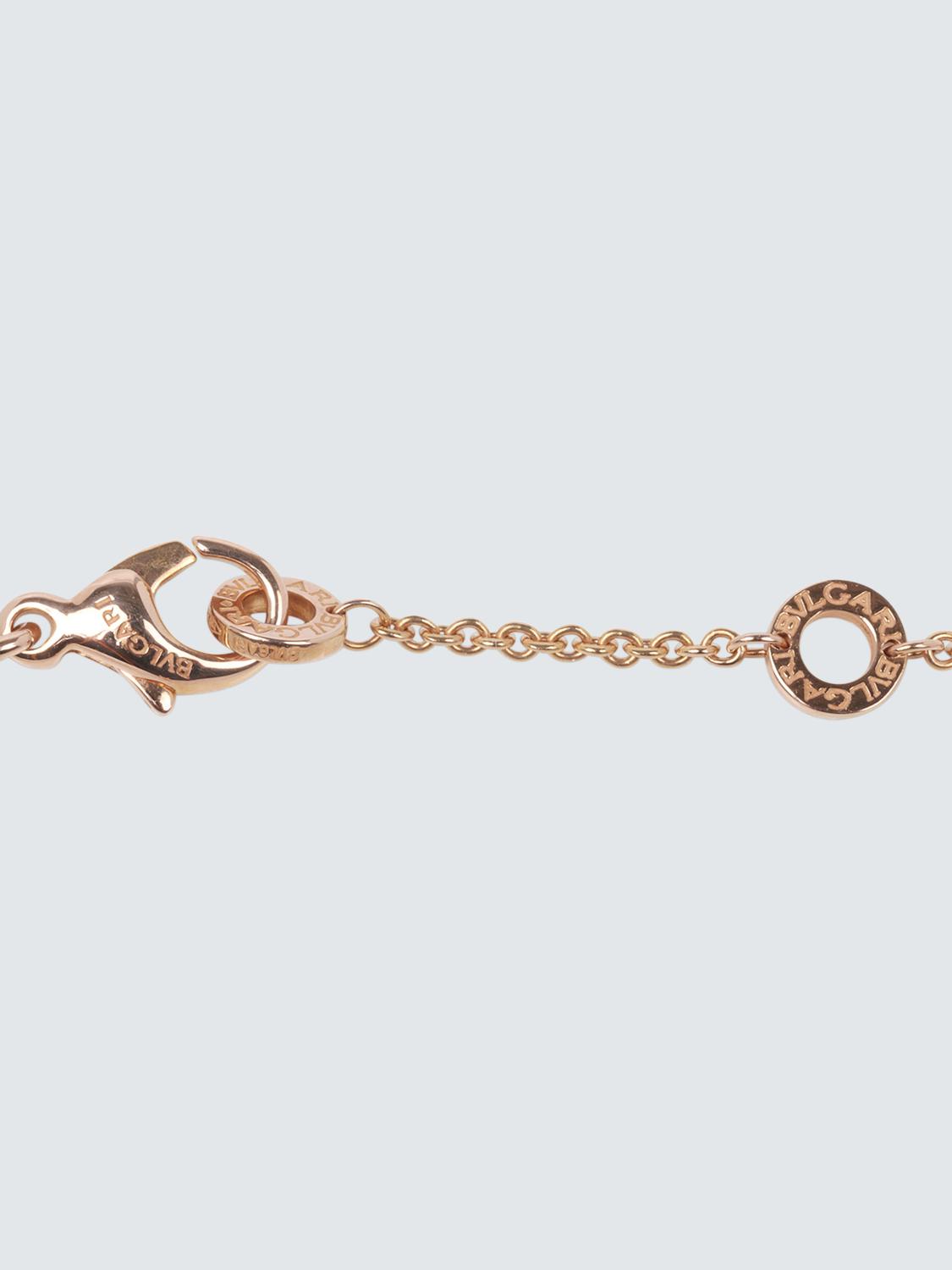 Pre-owned Pre-loved Bvlgari 18ct Rose Gold B.Zero.1 Pendant Necklace