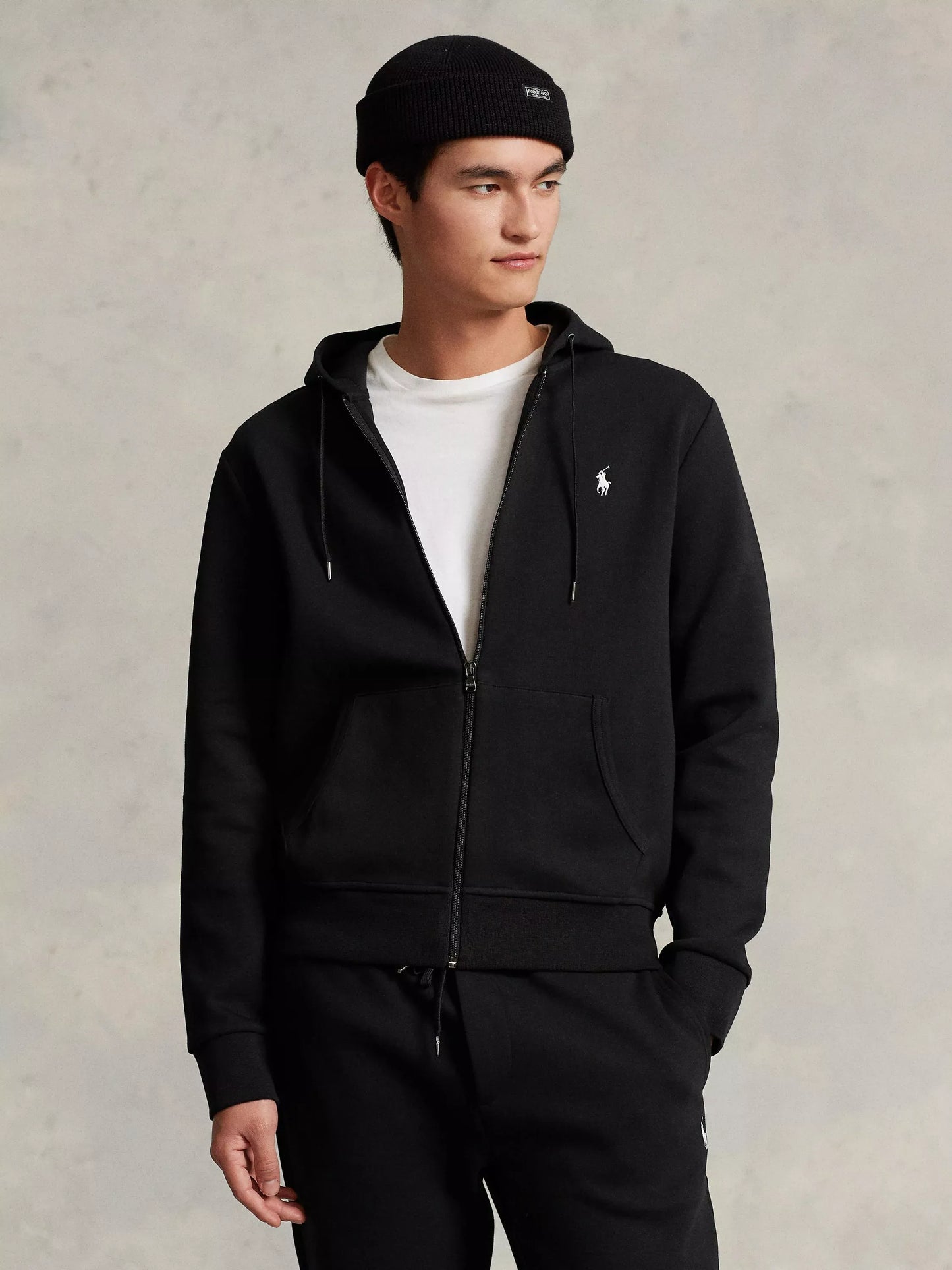 Black Polo Ralph Lauren full zipup hoodie