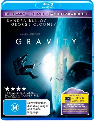 Gravity 2014 Blu-ray 3D New and Sealed